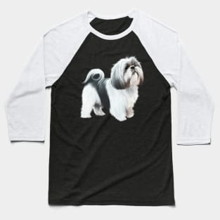 Shih tzu Dog Baseball T-Shirt